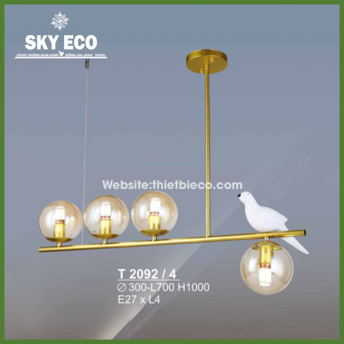  Đèn thả thiết kế T.2092/4